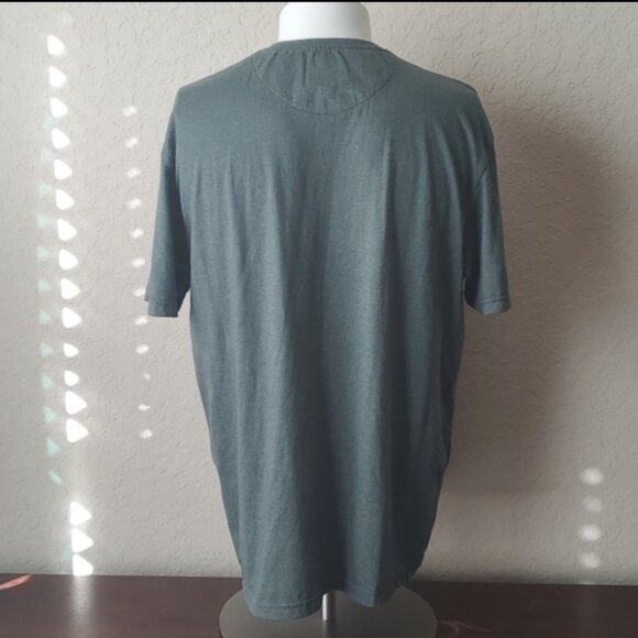 Steel & Jelly London heather green pocket tee xl - Picture 2 of 6